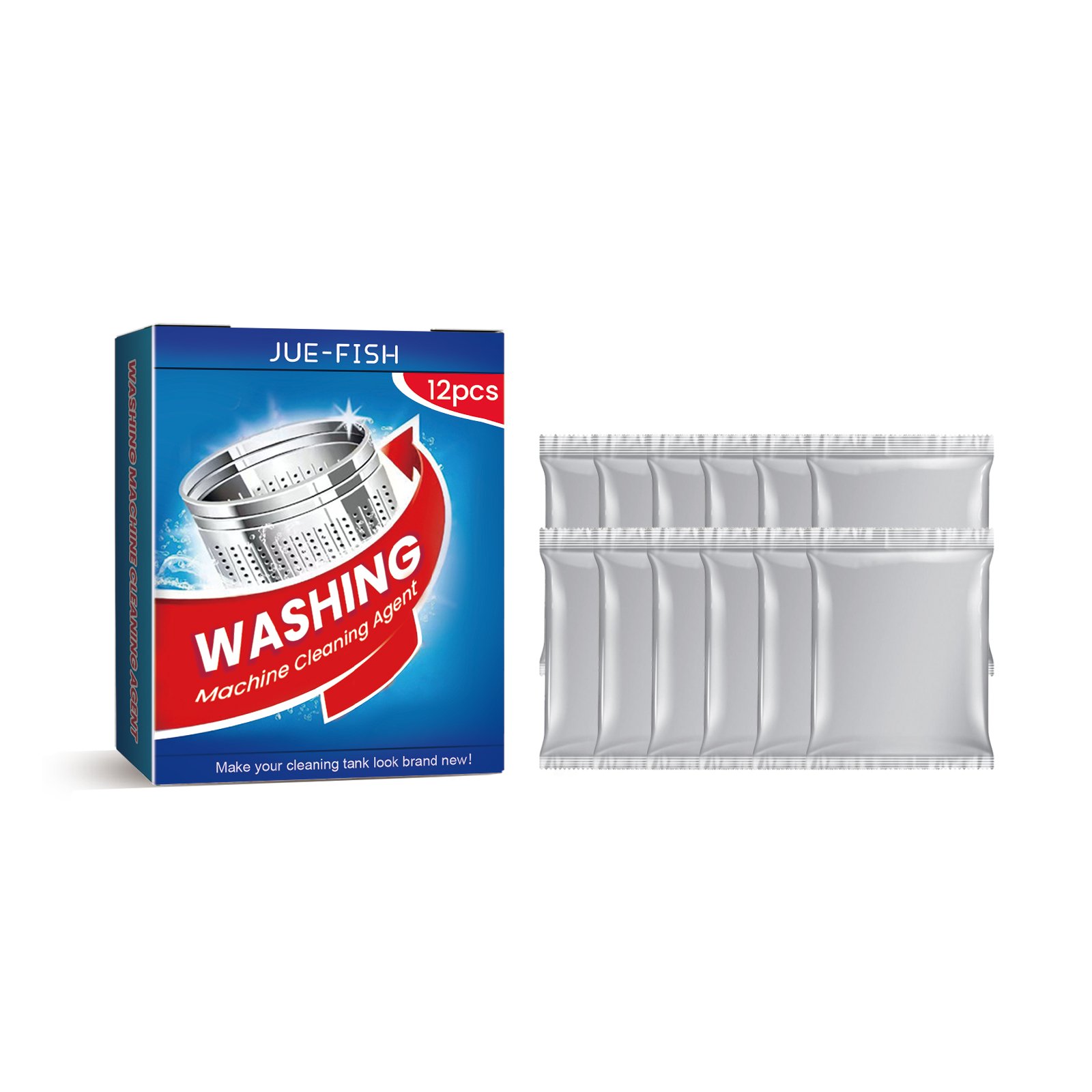 Washing Machine Cleaner, Washing Machine Tank Automatic Drum Liner Dirt Cleaning Sheet - Image 3