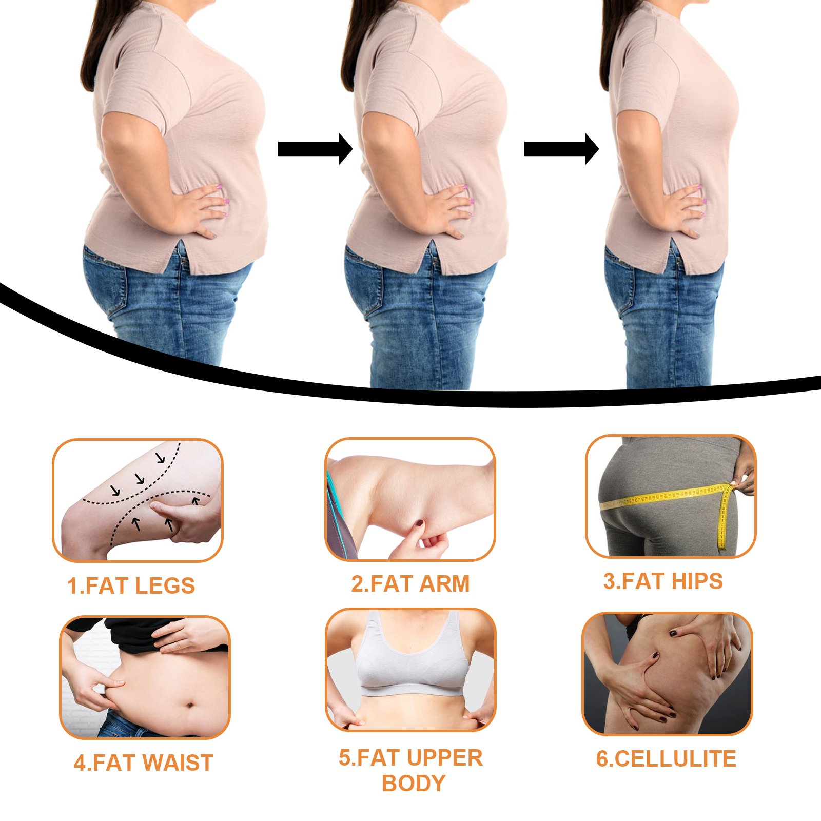 Slimming Essential Oil, Shows The Curves Of The Body, Firming Shaping And Slimming Body - Image 4