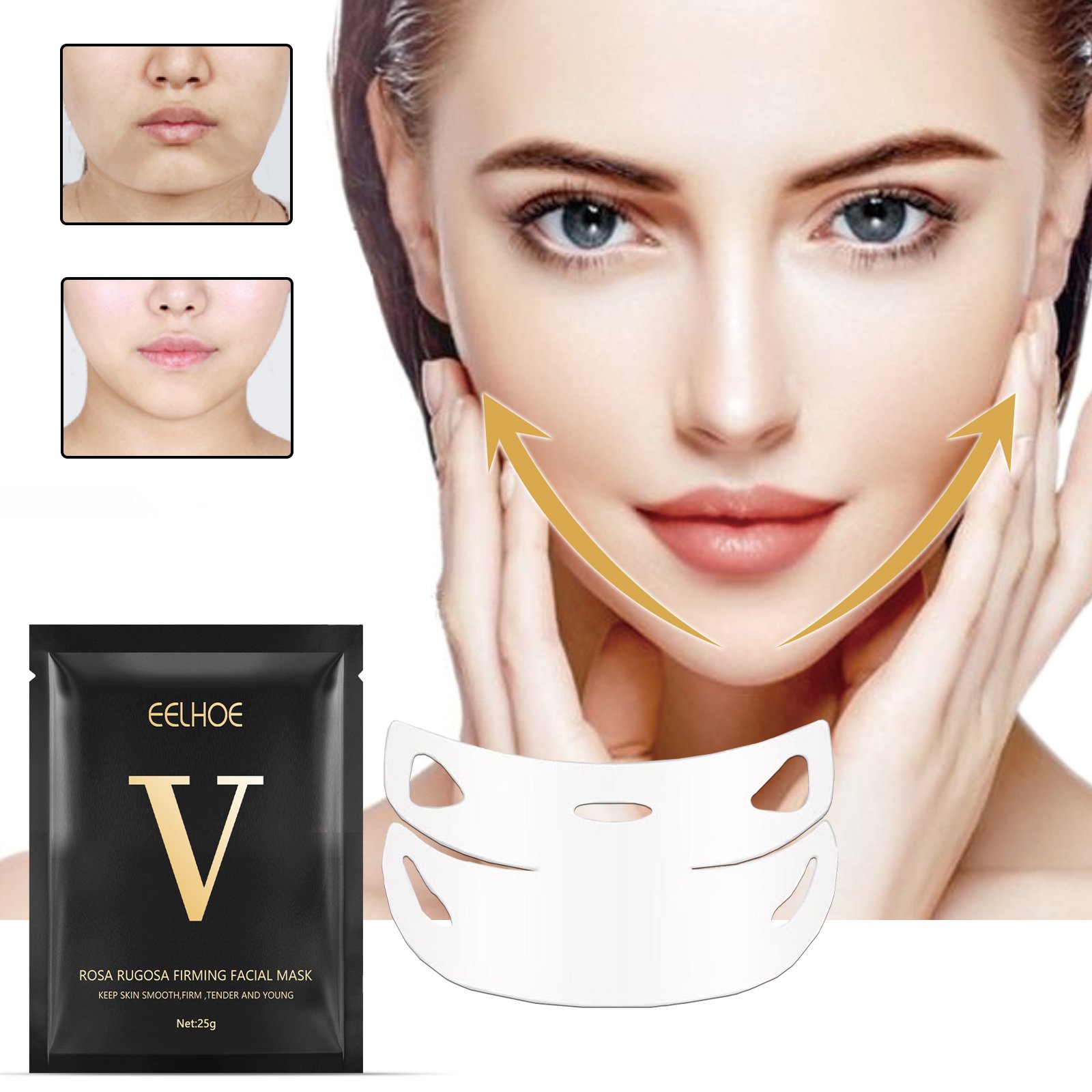 V-shaped Best Facial Mask for Skin Tightening And Lifts Facial Skin Shapes - Image 2