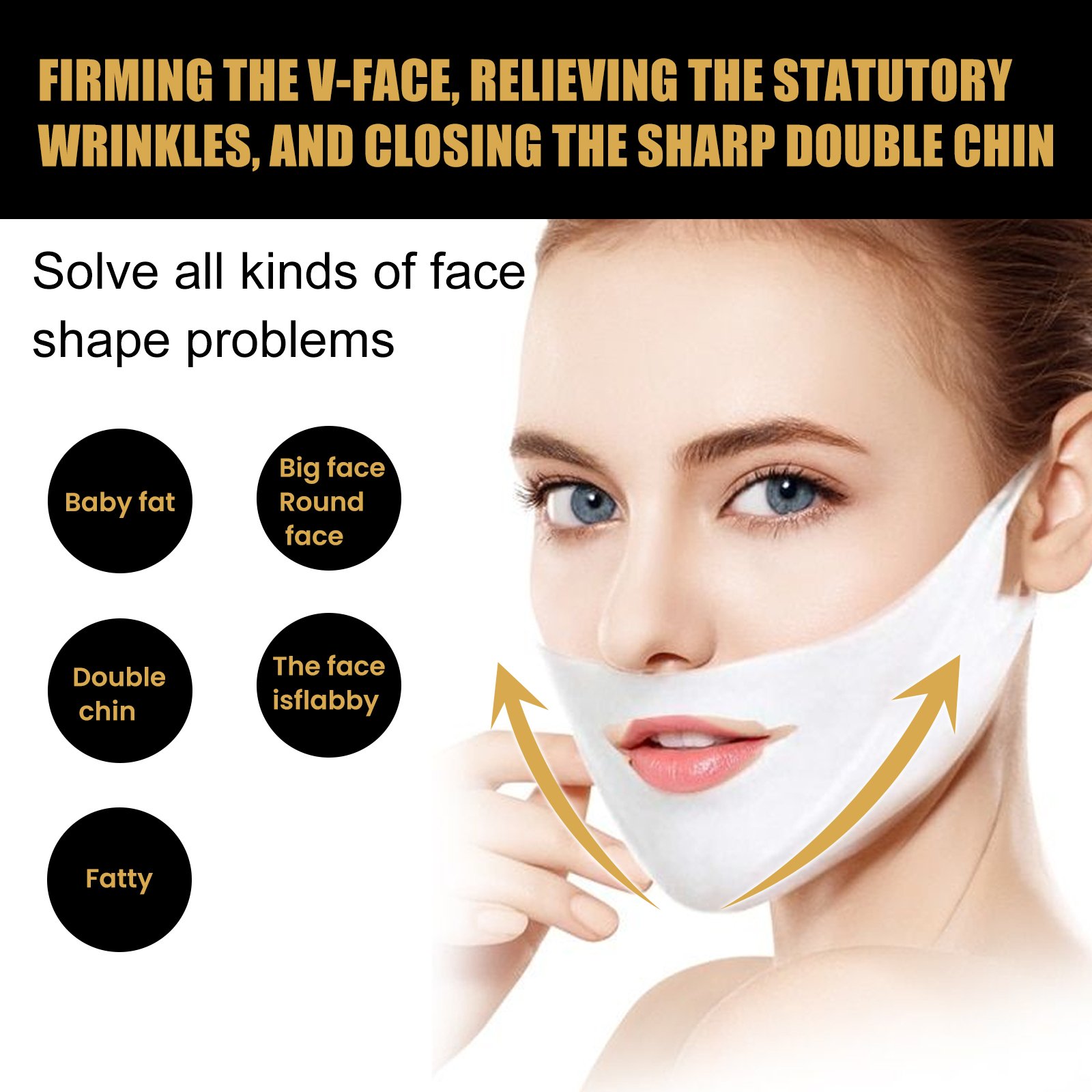 V-shaped Best Facial Mask for Skin Tightening And Lifts Facial Skin Shapes - Image 5